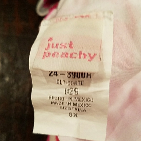 GUC Just Peachy Dress Size 6X - Picture 5 of 5
